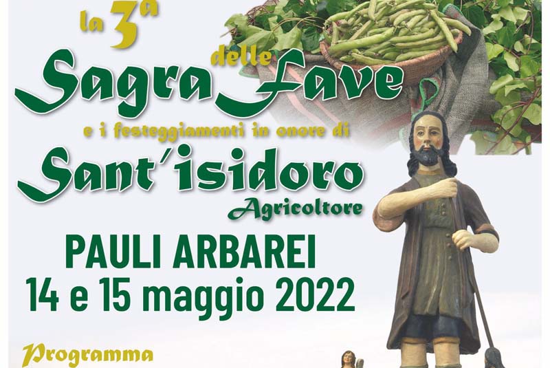 Sagra delle fave 2022 a Pauli Arbarei