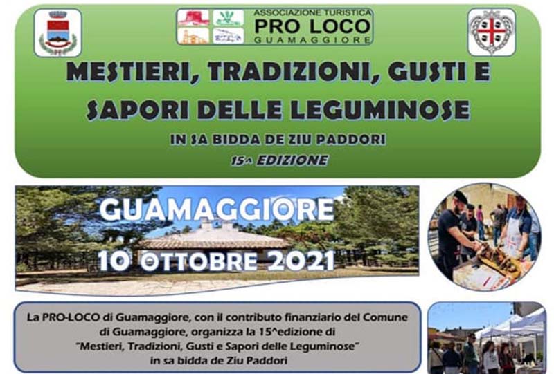 Sagra leguminose guamaggiore, manifesto 2021