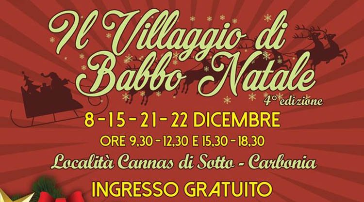 villaggio_babbo_natale_carbonia_manifesto_2019