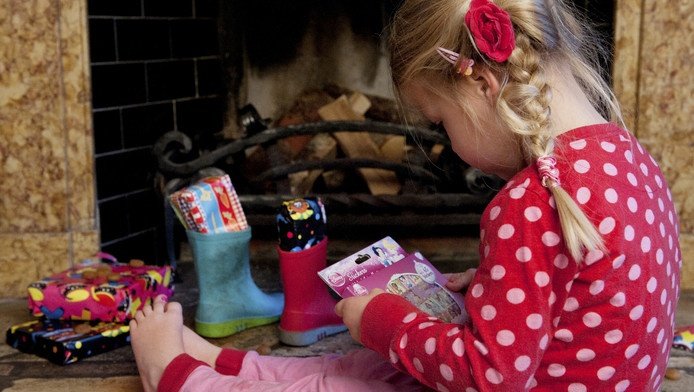 Sinterklaas-schoen-zetten