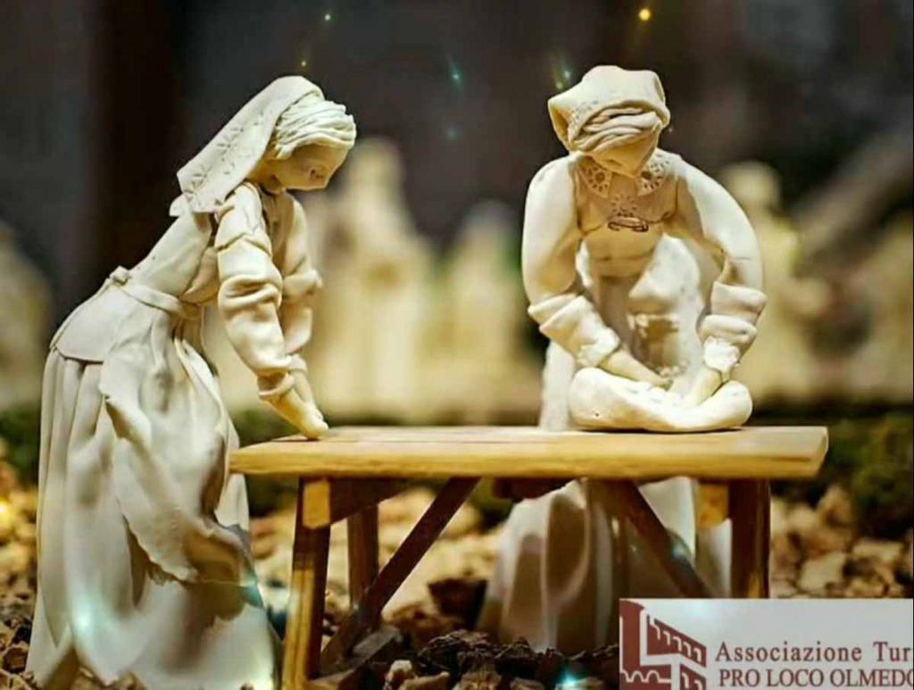 Presepe di pane a Olmedo