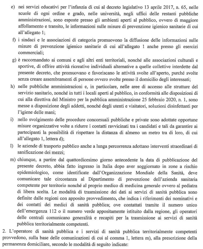 decreto_coronavirus_8_marzo_sardegna_concorsi_sindaci