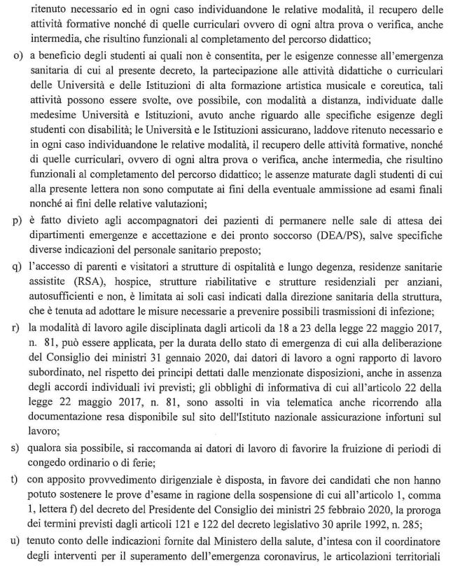decreto_coronavirus_8_marzo_sardegna_scuole_ospedali