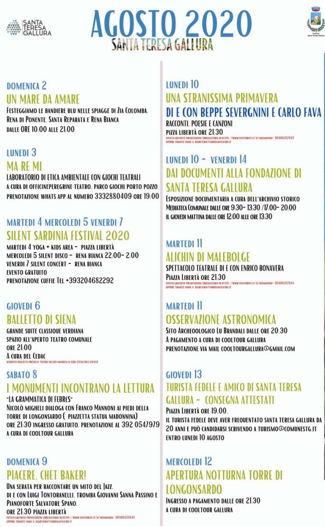 eventi_agosto_2020_santa_teresa_gallura