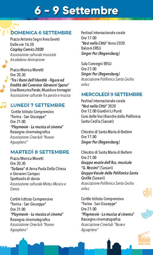 eventi_estate_sassari_06_09_settembre_2020