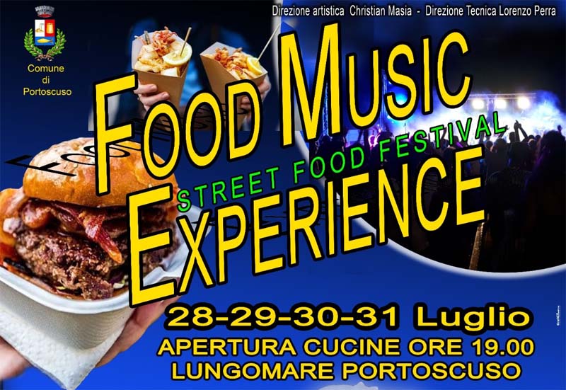 Food Music Experience 2022 a Portoscuso, manifesto e programma
