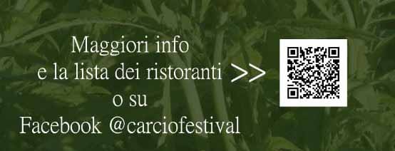 Scopri i ristoranti che partecipano al carciofestival