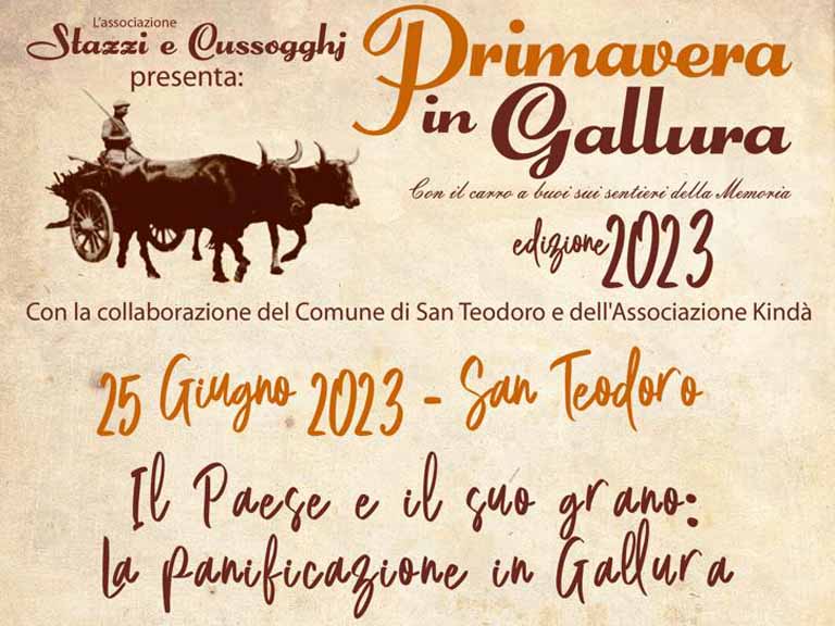 Primavera in Gallura a San Teodoro 2023, manifesto