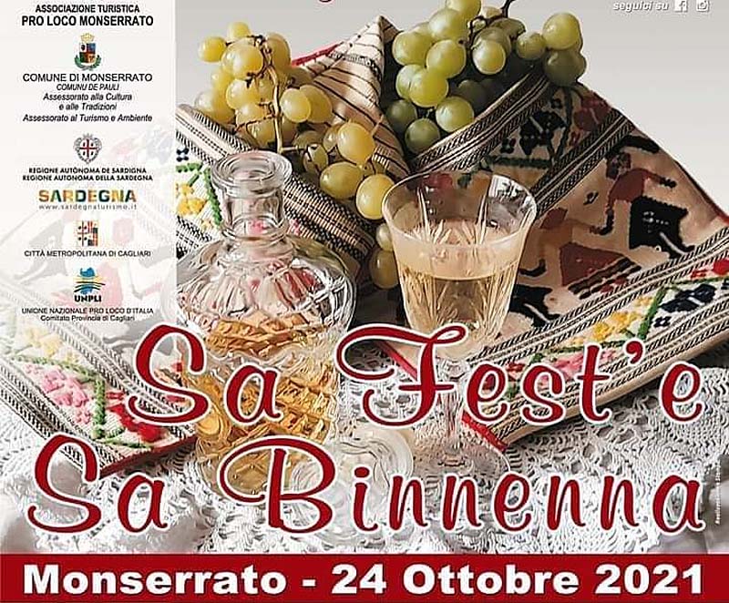 Festa della binnenna a Monserrato, manifesto 2021