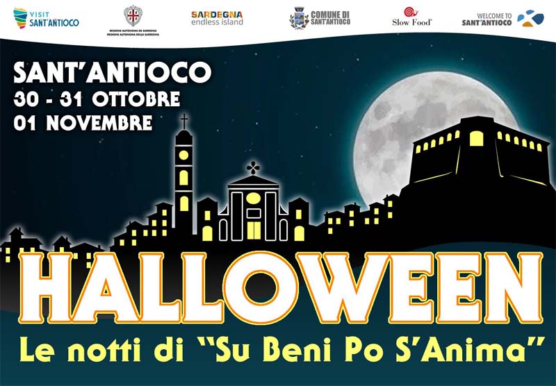 Weekend di Halloween a Sant'Antioco, manifesto e programma 2021