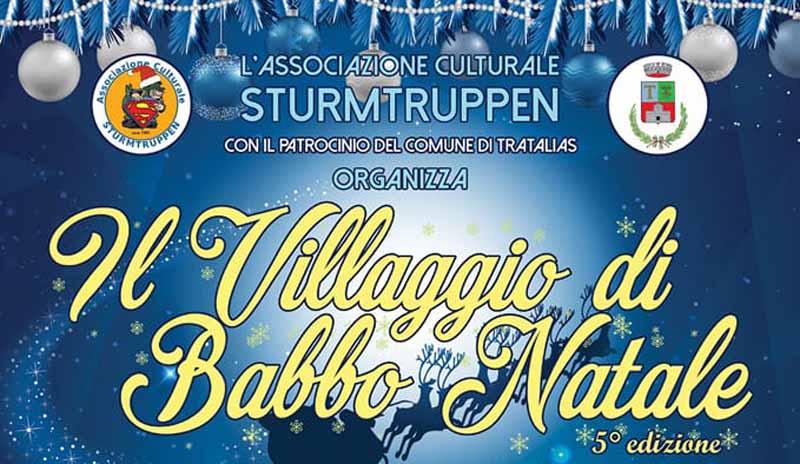 Il villaggio di Babbo Natale 2021 a Tratalias