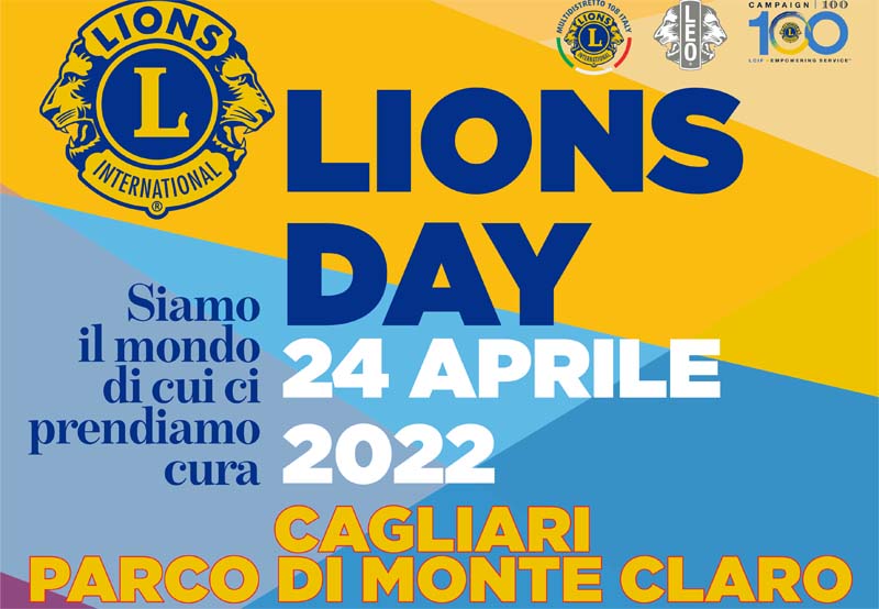 Lions Day 2022 al parco di Monteclaro a Cagliari