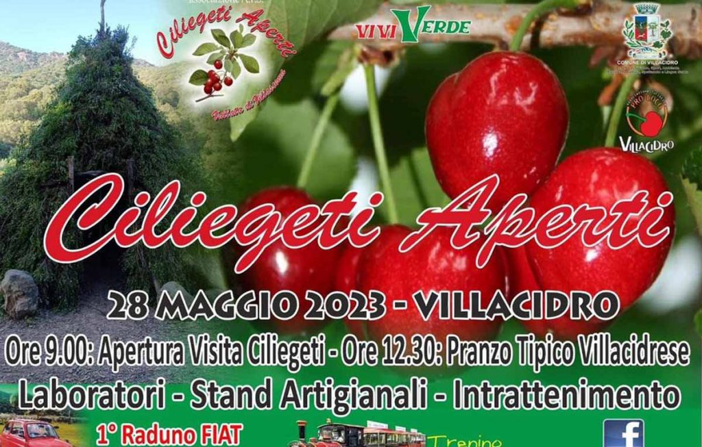 Ciliegeti aperti 2023 a Villacidro, data e programma