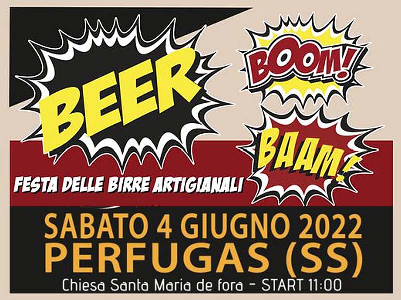 Festa della birra Perfugas 2022, manifesto e programma