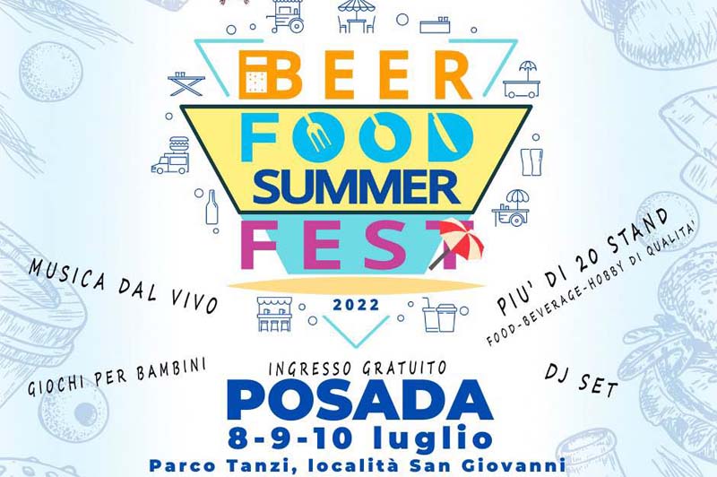 Beer Food Festa Posada 2022, date e programma