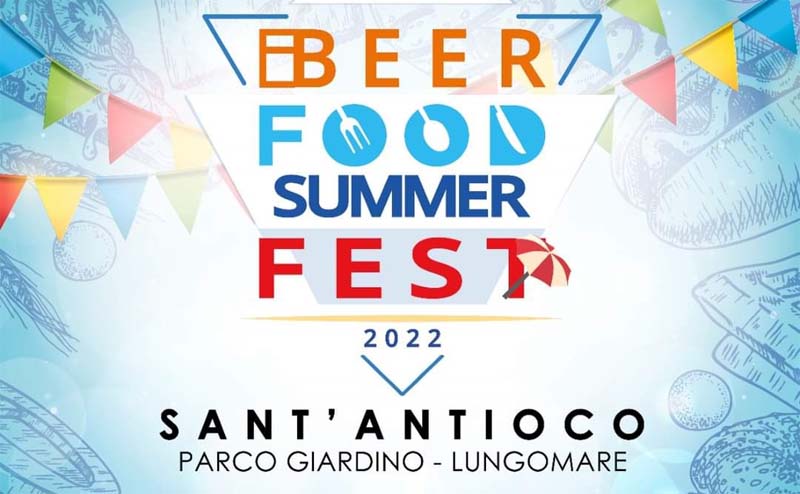 Beer Food Summer Fest a Sant'Antioco, manifesto