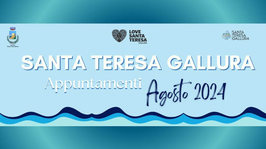 Eventi agosto 2024 a Santa Teresa Gallura, manifesto