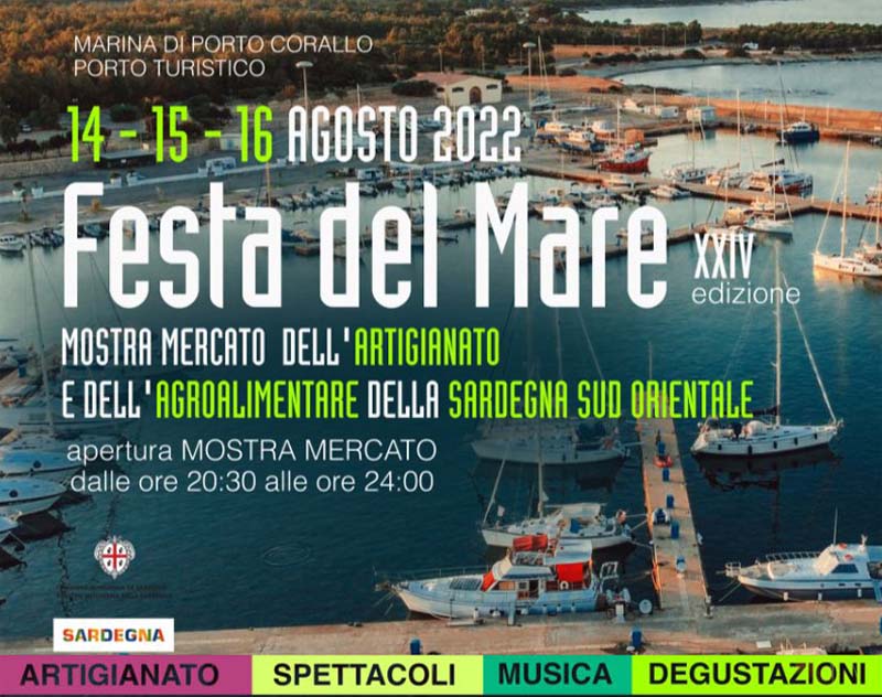 Festa del mare Villaputzu 2022, manifesto e programma