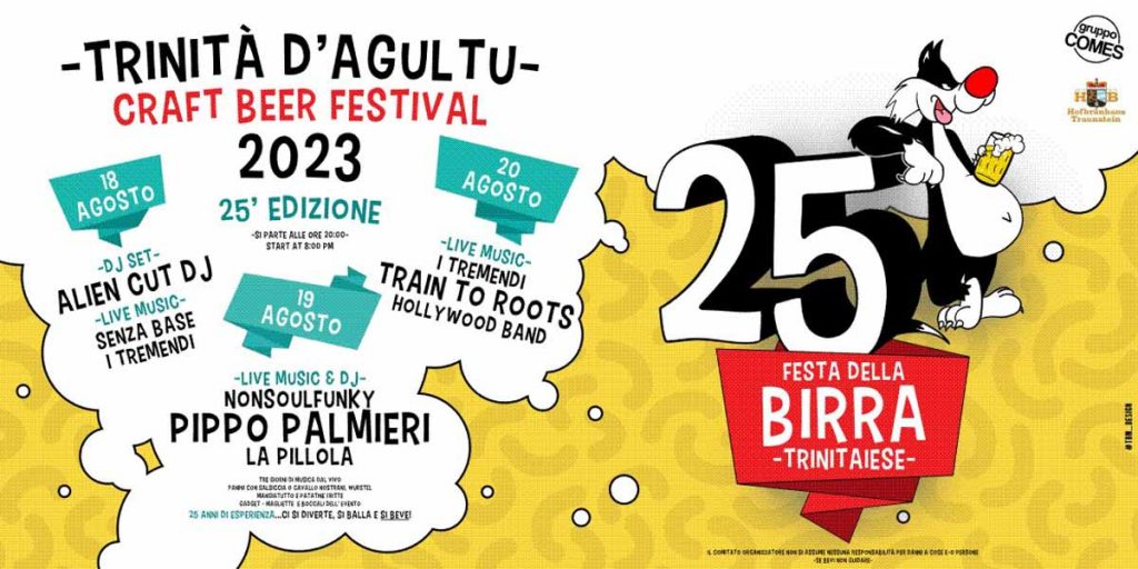 Festa della birra trinitaiese 2023, date, programma e manifesto