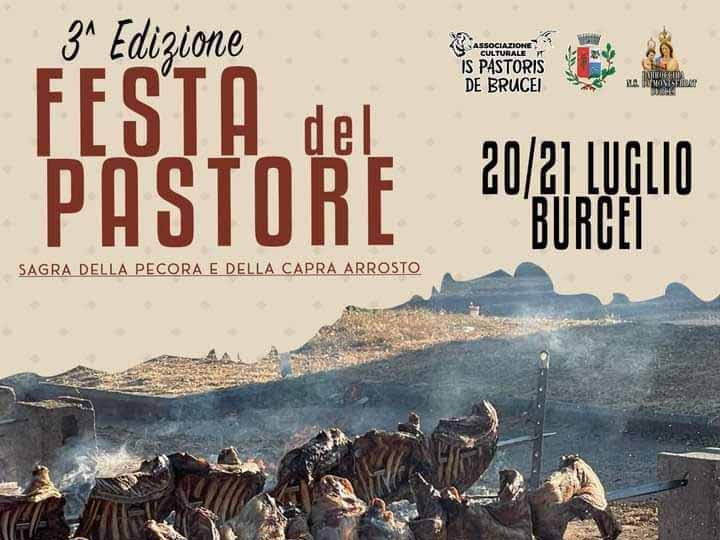 Festa del pastore burcei 2024, manifesto