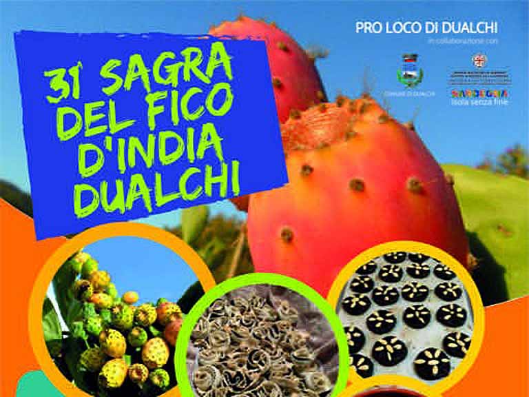 Sagra del fico d'india Dualchi 2023, programma, data e manifesto