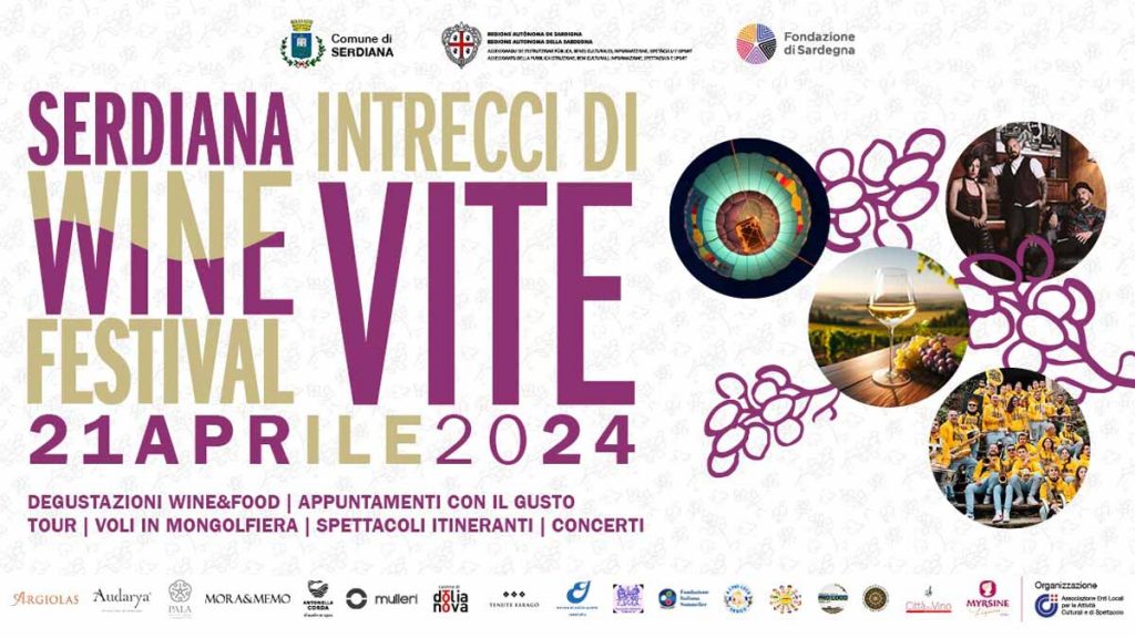 Serdiana Wine Festival 2024, manifesto con data e programma
