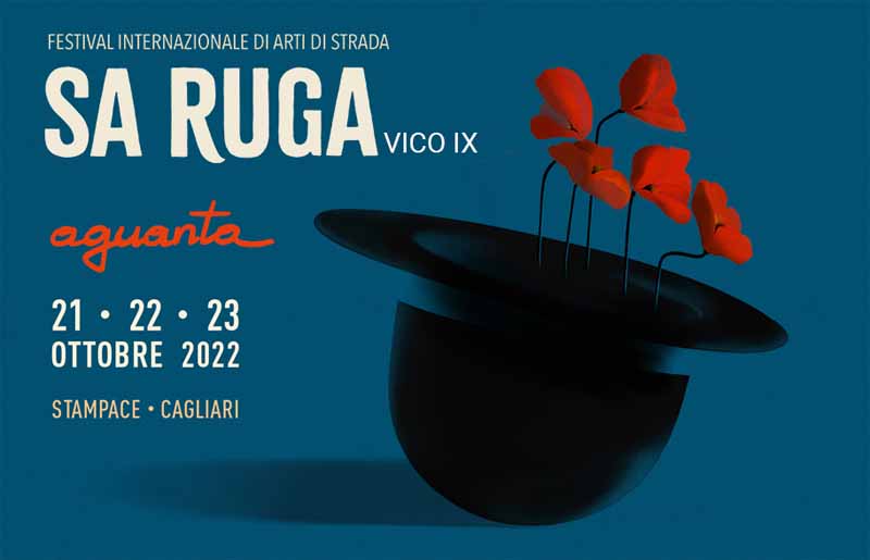 Sa Ruga Cagliari 2022, manifesto del festival internazionale del circo di strada