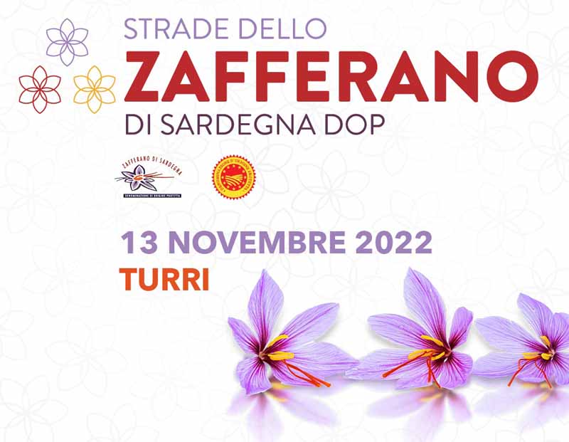 Sagra dello zafferano di Turri 2022, manifesto e programma