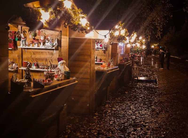 Villaggio di Babbo Natale a Ossi, casette
