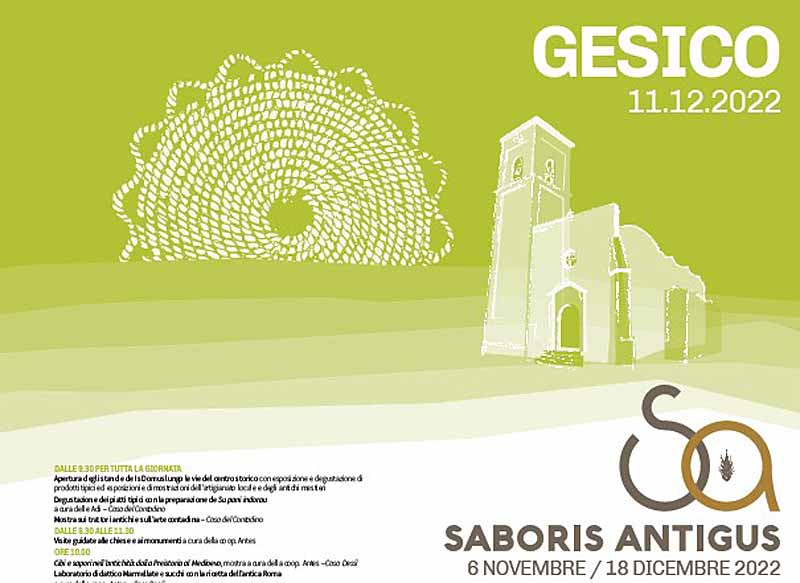 Saboris Antigus a Gesico, manifesto e programma