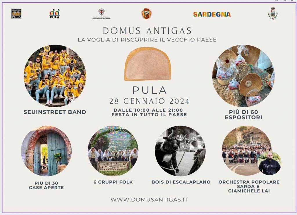 Domus Antigas Pula 2024, manifesto con data e programma!
