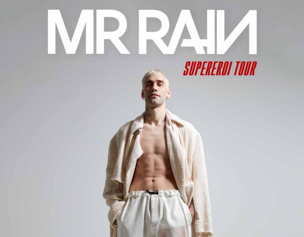 Mr Rain in concerto in Sardegna, con il Supereroi tour