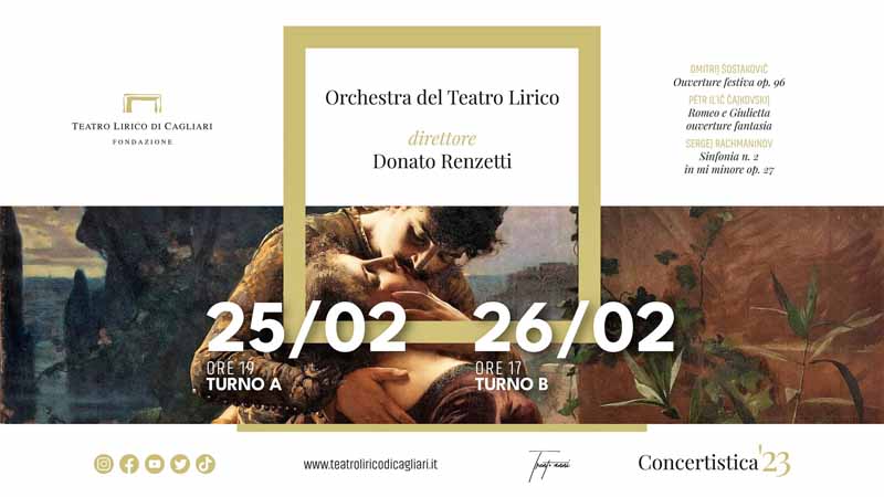 Stagione concertistica teatro lirico di Cagliari 2023