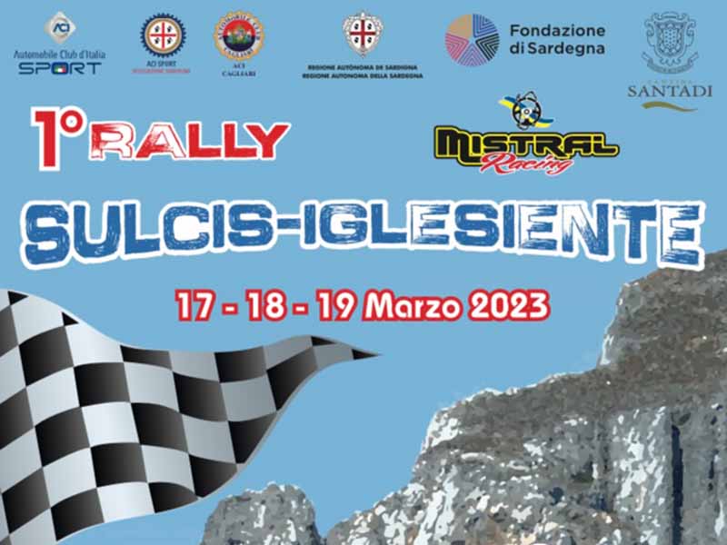 Rally Sulcis Iglesiente 2023, manifesto e date