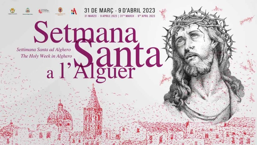 Settimana Santa 2023 ad Alghero, manifesto