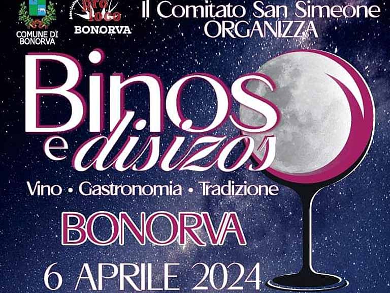 Binos e disizos 2024 a Bonorva, manifesto con date e programma