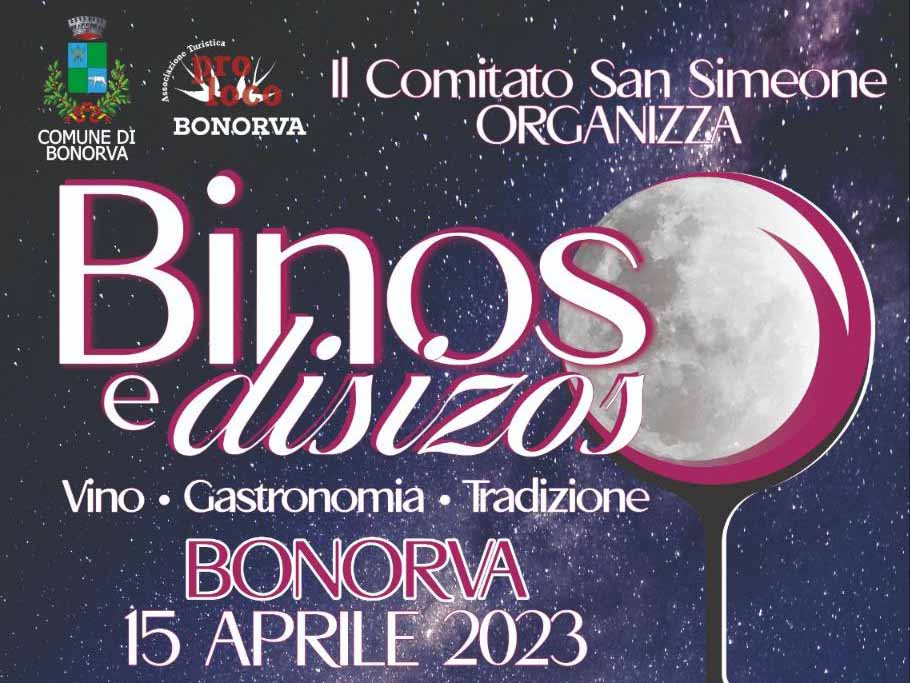 Binos e Disizos a Bonorva, data e manifesto ufficiali
