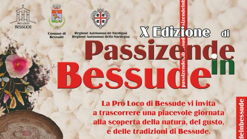 Passizende in Bessude 2024, manifesto con data e programma