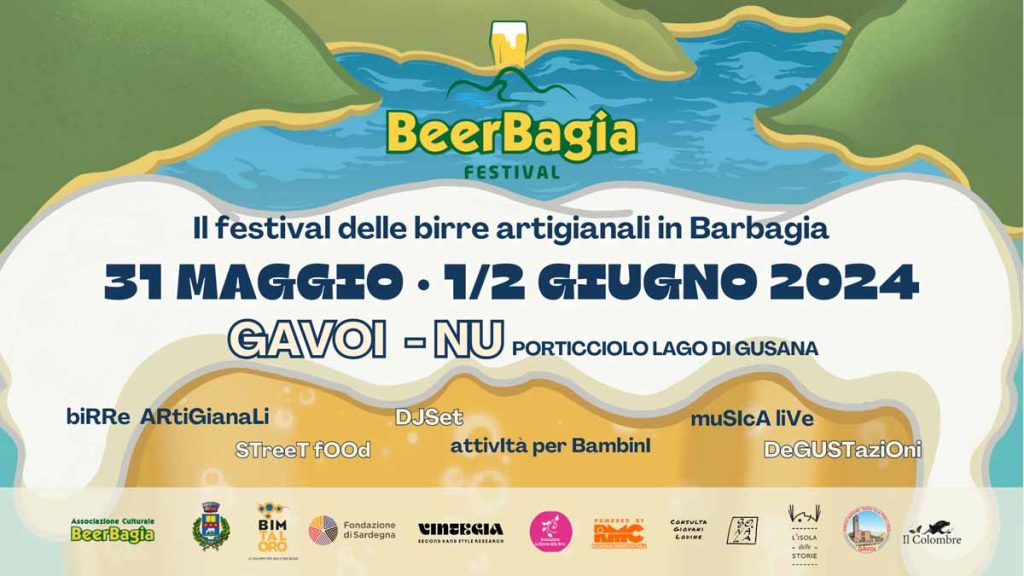 Beerbagia festival 2024, manifesto con date e programma di massima