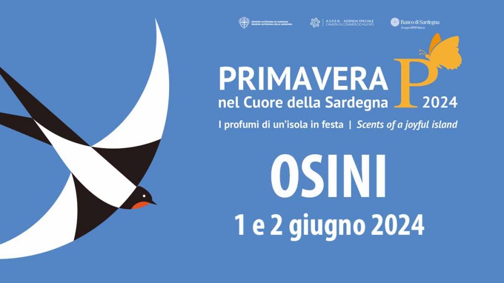 Primavera nel cuore della Sardegna 2024 a Osini, manifesto