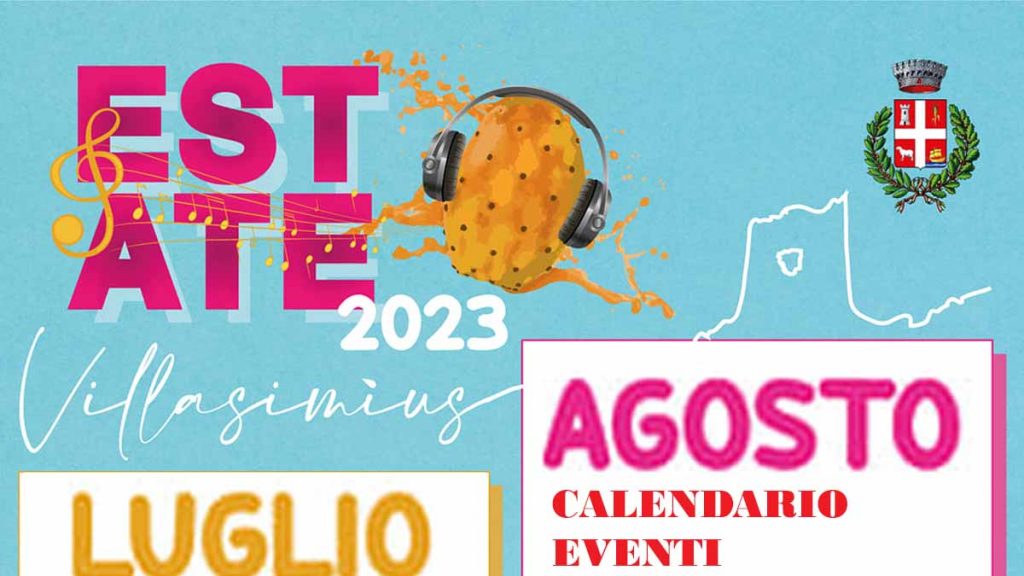 Eventi estate 2023 a Villasimius, manifesto