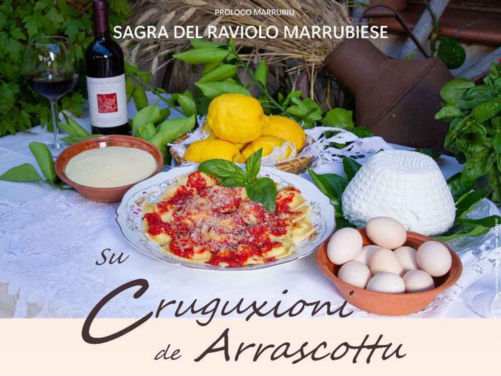 Sagra del raviolo di Marrubiu 2023, manifesto