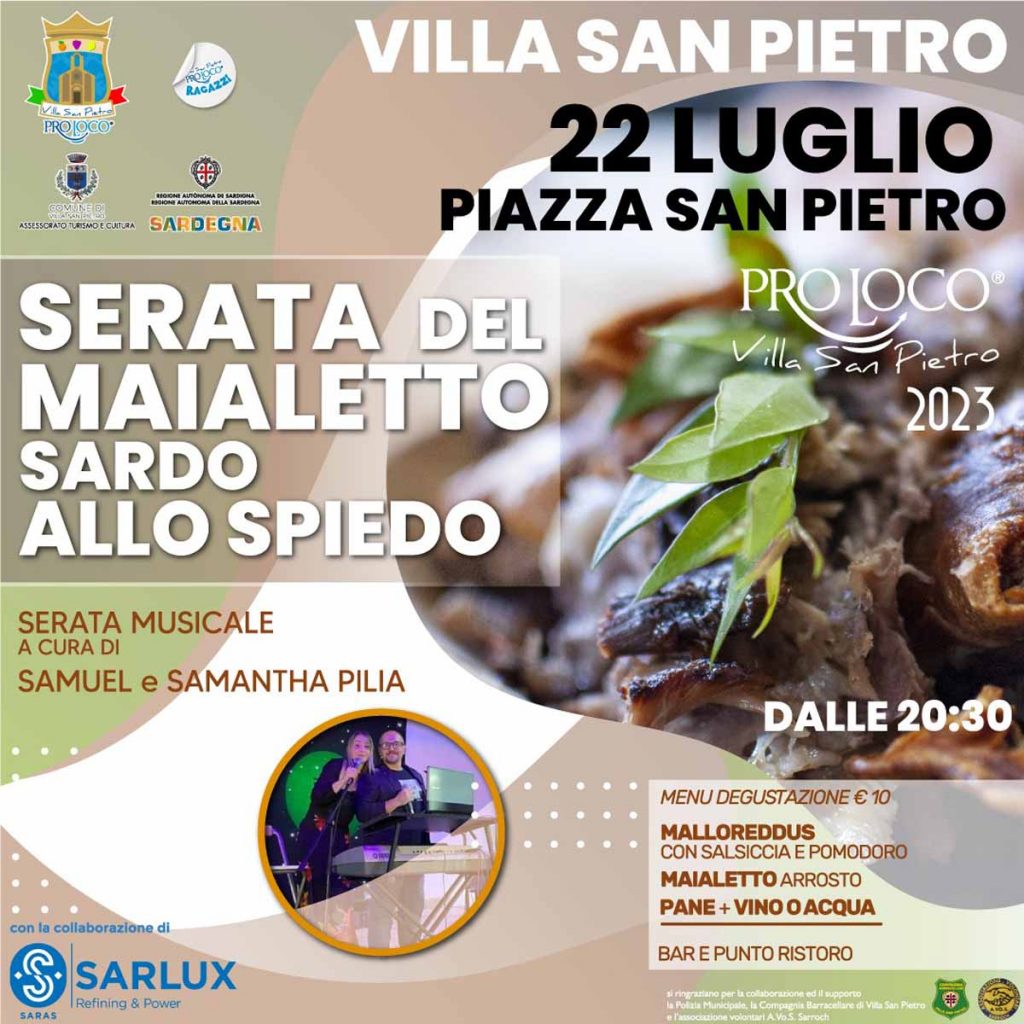 Sagra del maialetto 2023 a Villa San Pietro