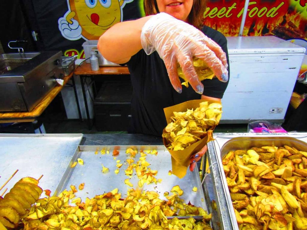 Patatine fritte alla Festa del gusto e al Family Fest