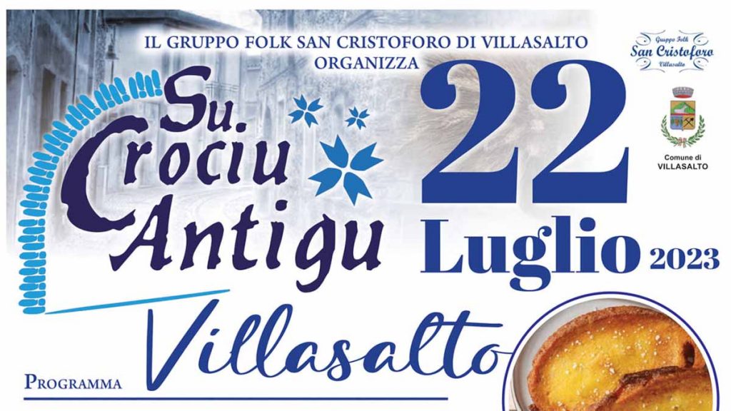 Su crociu antigu a Villasalto, data e manifesto 2023
