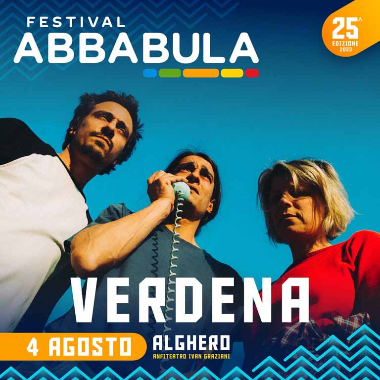 Concerto Verdena ad Alghero