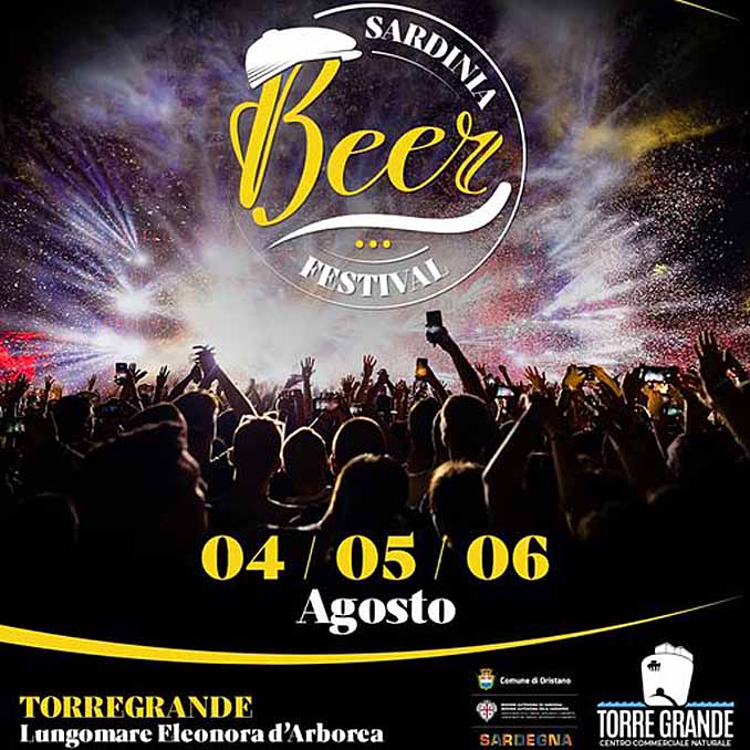 Sardinia Beer Fest 2023 a Torre Grande di Oristano, date e manifesto