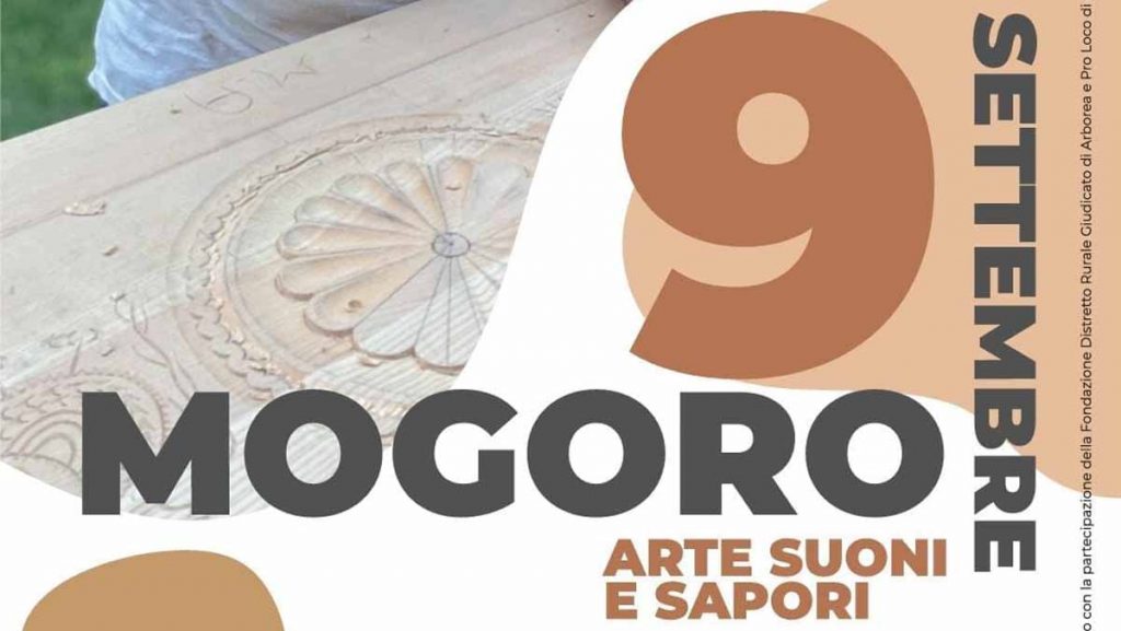 Arte, suoni e sapori 2023 a Mogoro, manifesto e data