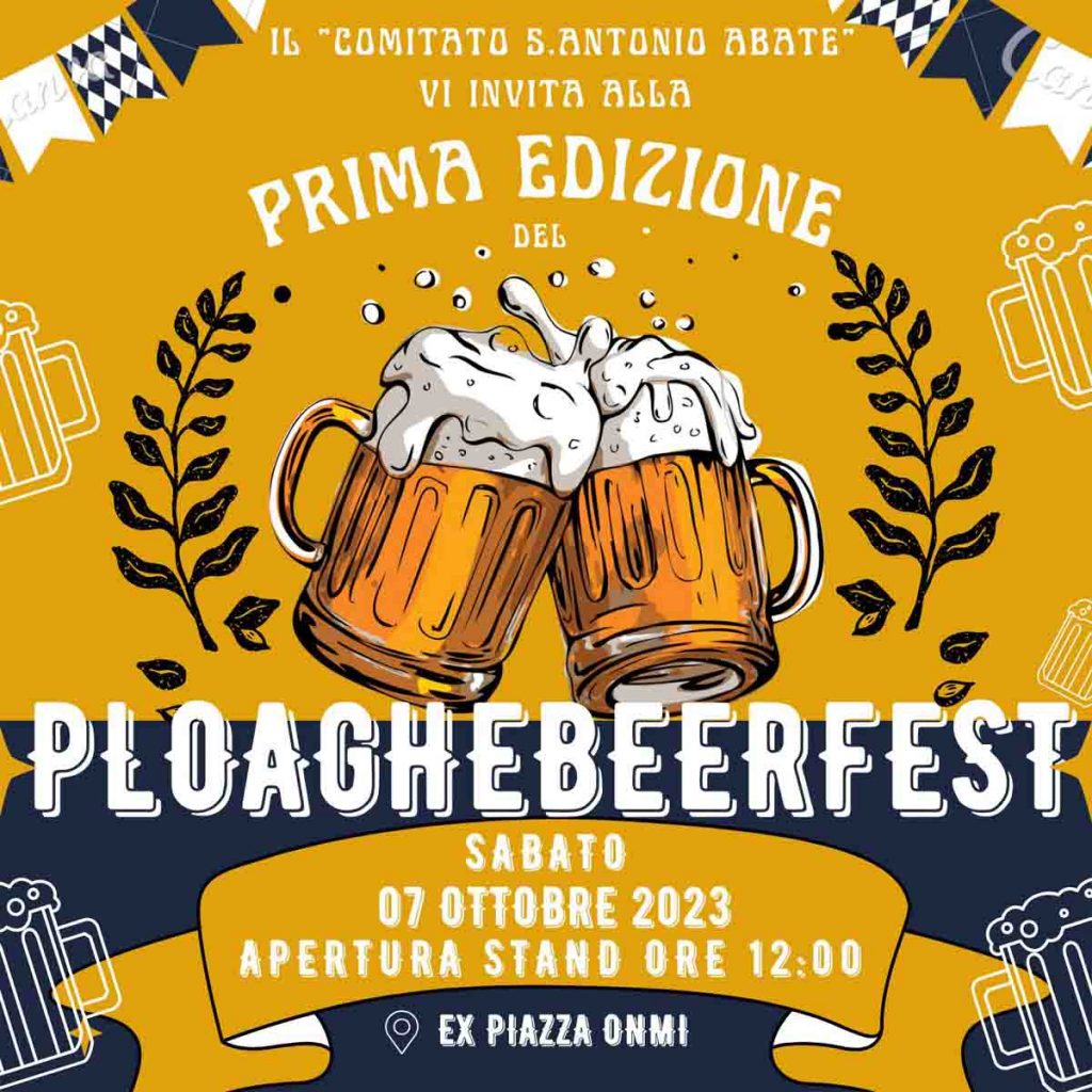Ploaghe Beer Fest 2023, data e manifesto