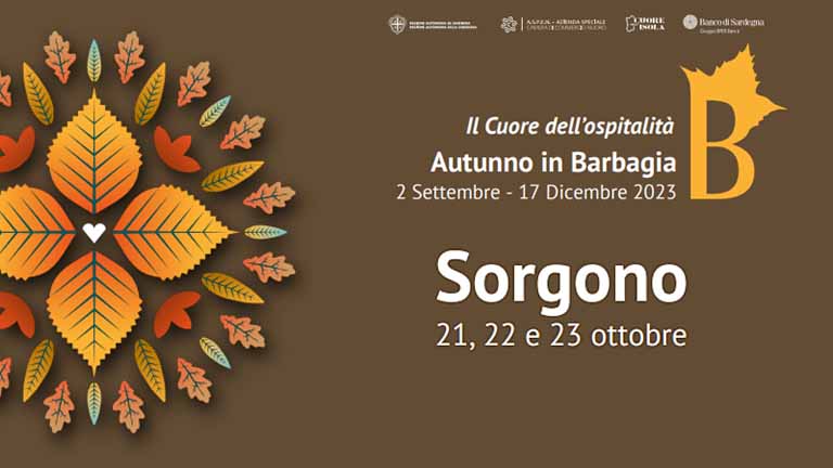 Autunno in Barbagia Sorgono 2023, date e manifesto